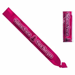 DIABLO PICANTE Pink Party Sash, zabavan dodatak za proslave, univerzalna veličina