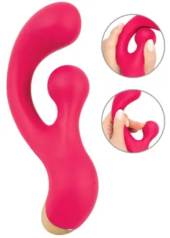 Sweet Smile rotirajući vibrator za G tačku, dva motora, 18 cm, ljubičasti