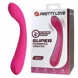 Pretty Love Jessica High Power Pink Massager, 10 Modes, USB, Silicone