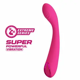 Pretty Love Jessica High Power Pink Massager, 10 Modes, USB, Silicone