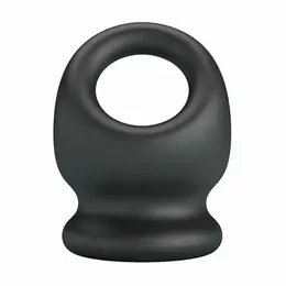 CRAZY BULL Oberon Silicone Support Ring Black - Ergonomic Design