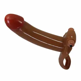 Pretty Love Bradden Vibrating Strap-On System, 18 cm, Black, 10 Modes