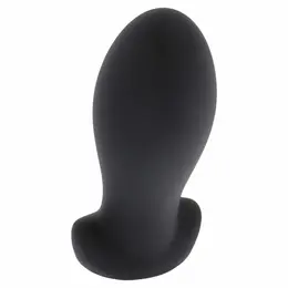 HIDDEN DESIRE Extreme Heavy Stretcher Plug Medium crni silikonski čep 5.5cm