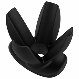 HIDDEN DESIRE Extreme Spreader četvorostrani silikonski ekspandirajući plug crni