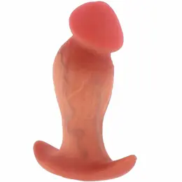 Hidden Desire Inferno 16 cm Anatomical Plug Liquid Silicone Black