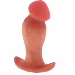 Hidden Desire Inferno Anatomical Plug 13 cm Liquid Silicone Black