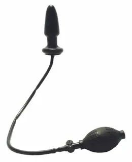 Seven Creations Fanny Hill's analni konus na naduvavanje sa snažnom vibracijom, 12 cm, crni