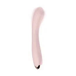 Easytoys Vibe roze vibrator za G tačku od ergonomskog silikona sa USB punjenjem
