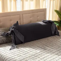 Liberator Ravish Pillow Black, jastuk za bondage sa satenskim trakama, 91.5 cm