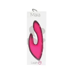 Loving Joy Leah Dual-Action intimni masažer sa dvostrukim delovanjem USB vodootporni silikonski roze