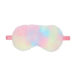 Loving Joy Fluffy Mask Multicolor - Soft Plush Eye Cover Adjustable