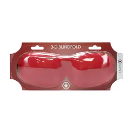 Loving Joy 3D Contoured Sensory Mask - Red, Pressure-Free Design