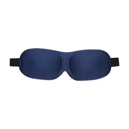 Loving Joy 3D konturisana maska za oči teget plava, ergonomska plišana maska za spavanje