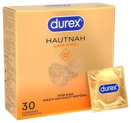 Durex Hautnah Latex Free 30 komada, anatomski kondomi od poliizoprena