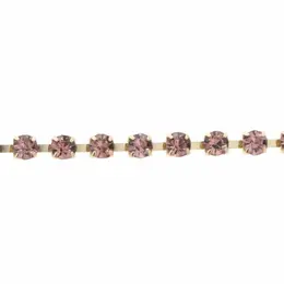 Otazu Belly Chain Crystal Amethyst elegantan podesivi lančić za struk univerzalna veličina