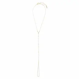 Otazu Pearl Anklet Cream elegantni podesivi lančić sa biserima univerzalna veličina
