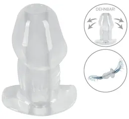 ANOS Tunnel providni intimni čep 10.2 cm TPE šuplji dizajn