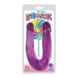 Curve Toys Sweet Slim Double Dipper Dual-Ended Intimate Model, Transparent
