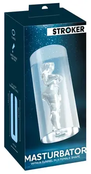 STROKER Female Shaped Tunnel providni intimni stimulator 14.2 cm TPE