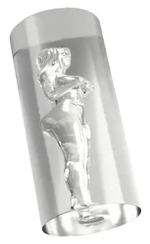 STROKER Female Shaped Tunnel providni intimni stimulator 14.2 cm TPE