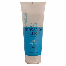 HOT gel za masažu i lubrikant 2u1 Silky Touch 200ml na bazi vode