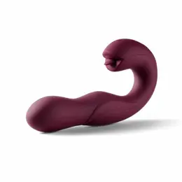 HoneyPlayBox JOI Dual-Ended Intimate Device Red Silicone Rechargeable