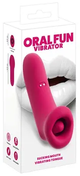 You2Toys Oral Fun vibrirajući stimulator sa vakuumom, 14.5 cm, silikon, USB