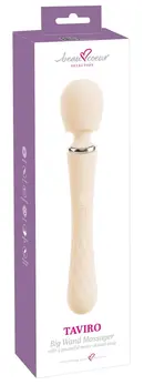 beau coeur Taviro Big Wand Massager, dvostrani vodootporni masažer, 31.7 cm