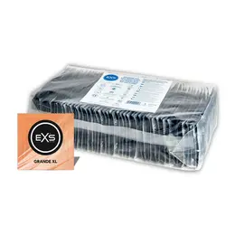 EXS Grande Extra Large 64mm Premium Latex Intimate Protection 100pcs