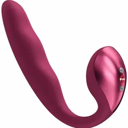 FUN FACTORY STRONIC PULSE ALLEGRO Dual Air Pulse System Wine Red 23.3cm