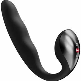 FUN FACTORY Allegro Double System Air Pulse Vibrator Black 23.5 cm