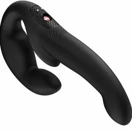 FUN FACTORY SHARE VIBE PRO Dual-Ended Vibrating System Black 5.5 in