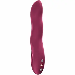 Fun Factory Stronic Wave Pulsator Wine Red luksuzni silikonski stimulator sa funkcijom automatske penetracije
