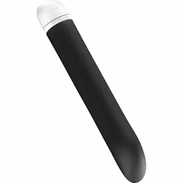 FUN FACTORY JOUPIE Black, kompaktni zakrivljeni silikonski vibrator za stimulaciju G-tačke