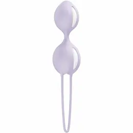 Fun Factory Smartballs Duo Kegel Exercise System Purple Silicone