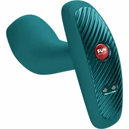 FUN FACTORY Bootie Vibe intimni vibrirajući plag od medicinskog silikona u tamnozelenoj boji