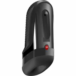 FUN FACTORY ARES Black - Manual Intimate Device with Cyberskin Sleeve