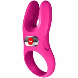 Fun Factory NOS Pro vibrirajući intimni prsten magenta, podesiv, USB-C
