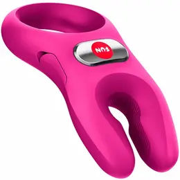 Fun Factory NOS Pro vibrirajući intimni prsten magenta, podesiv, USB-C