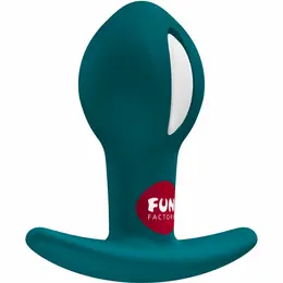 FUN FACTORY B BALL UNO Green - Weighted Anal Plug, Ergonomic, Waterproof