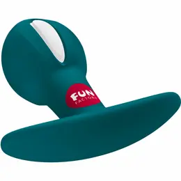 FUN FACTORY B BALL UNO Green - Weighted Anal Plug, Ergonomic, Waterproof