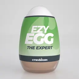 Crushious Ezy Egg The Expert Green kompaktni intimni stimulator TPE ABS