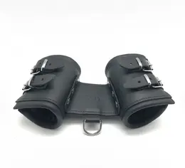 Red Leather sistem za vezivanje u crnoj boji podesivi evropski dizajn