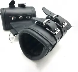 Red Leather sistem za vezivanje u crnoj boji podesivi evropski dizajn