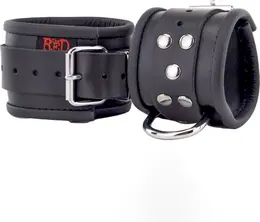 Red Leather podesivi kožni fiksatori za ruke crni 25 cm
