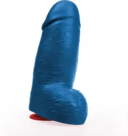 Dagr L brenda Fuck Fist, plavi anatomski model od 23 cm sa vakuum postoljem