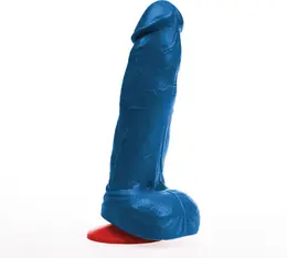Hoenir Blue intimna mašina od 27.5 cm sa vakuumskim postoljem brenda Fuck Fist