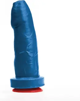 Fuck & Fist Magni M intimna igračka plava 18 cm anatomska od PVC-a sa vakuumskim postoljem