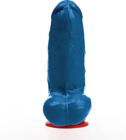 Fuck & Fist Freyr M anatomski model plavi 15 cm bez ftalata sa vakuum postoljem