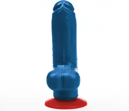 Fuck & Fist Tyr S intimni model plavi 16 cm sa odvojivim vakuum postoljem